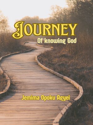 cover image of Journey of knowing God